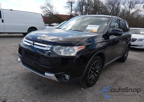 2015 Mitsubishi Outlander Se from USA, damaged, VIN JA4AD3A36FZ009075